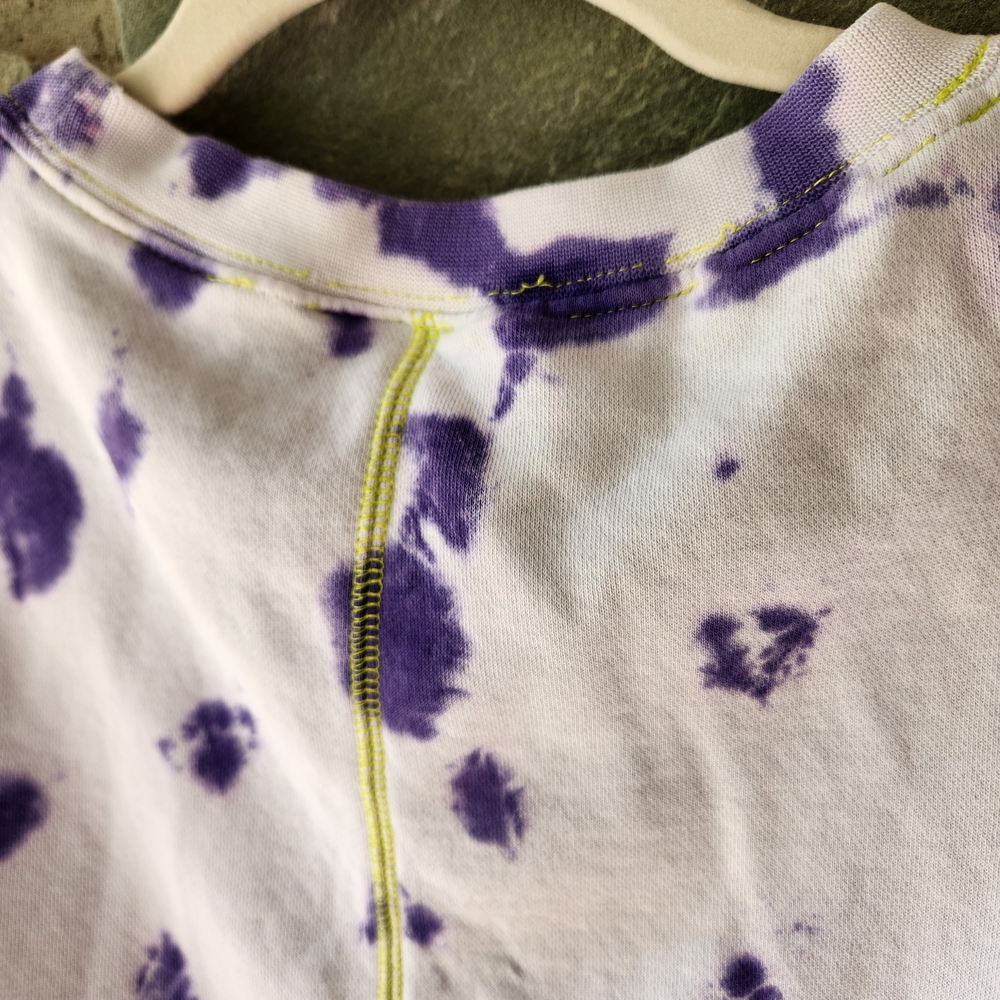 Nike Women's Purple Tie-Dye Sweatshirt - Picture 7 of 7